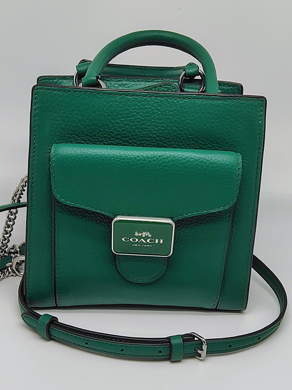 Coach Pepper Women's Crossbody Bag, Mini - C6778 (Green)